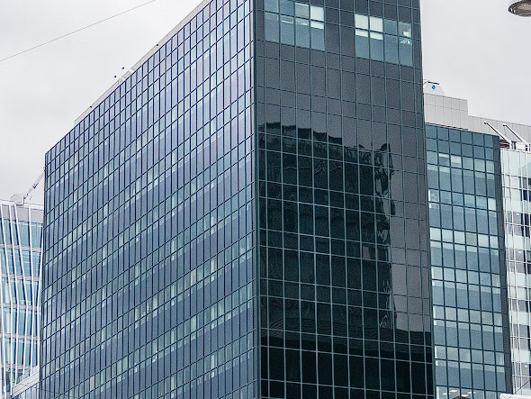 Very tall building with a bunch of windows