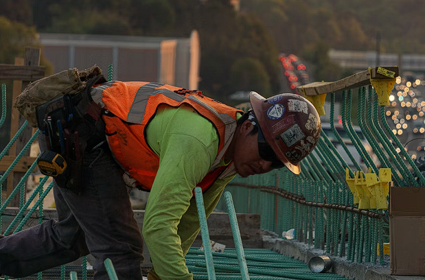 Man on a construction site